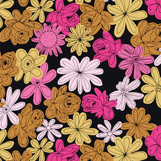 Vera - Floral Explosion Black