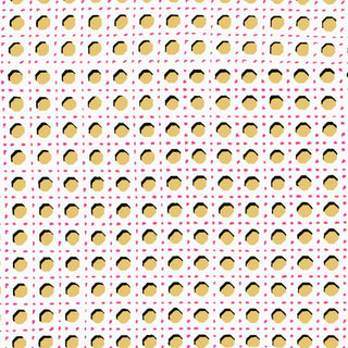 Vera - Studio Caning White/Gold