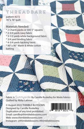 Threadbare Quilt Pattern