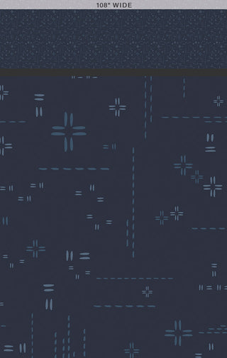 Decostitch Elements - Midnight Wide Back 108 x 101