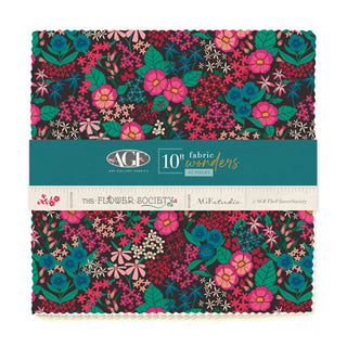The Flower Society 10x10" Squares - 42 squares