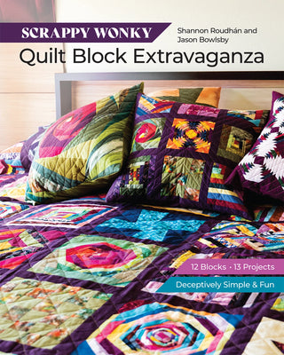 Scrappy Wonky Quilt Block Extravaganza Book