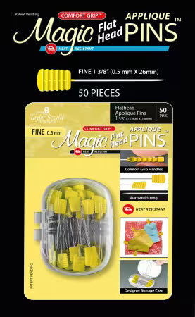 Magic Pins Fine Applique Fine 50 pc 1"