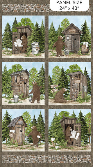 Bear Necessities - 6 part Panel
