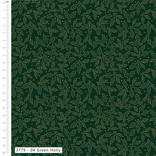 Classic Christmas Green Holly