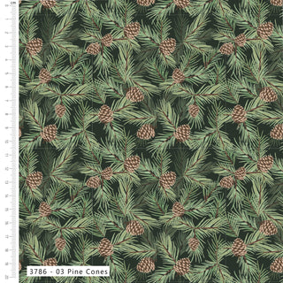 Merry Little Robin Pine Cones