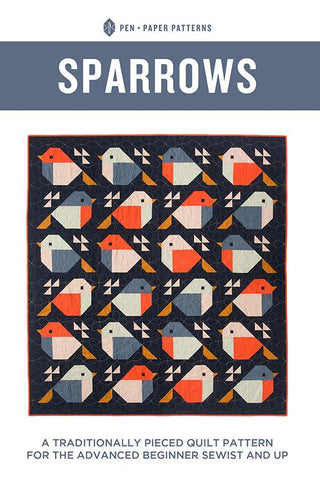 Sparrows Quilt Pattern