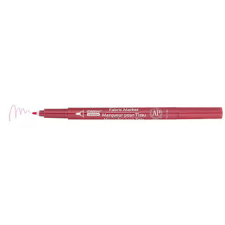 Fabric Marker Fine Point Crimson