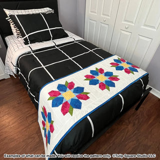 Floral Delight Bed Runner