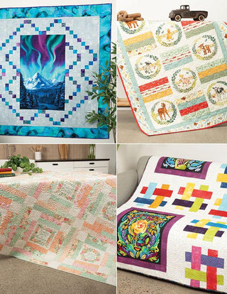 Panel Mash-Up Quilt Pattern Book