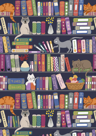 Perfect Bk Club - Bk Shelves & Cats Multi