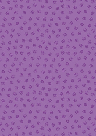 Perfect Bk Club - Purple Paws