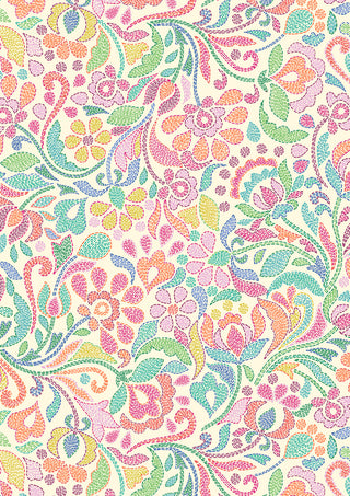 Sambramha Stitches on Cream