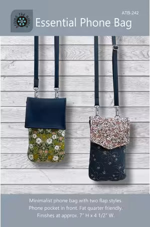 Essential Phone Bag Pattern and Hardware