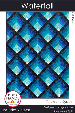 Waterfall Quilt Pattern - Busy Hands