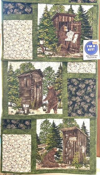 Bear Necessities Placemat Kit