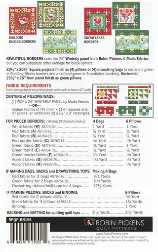 Beautiful Borders Robin Beautiful Borders - Robin Pickens Quilt Patterns – Seams Like Quilting