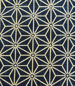 Asanoha Cotton Broadcloth - Indigo