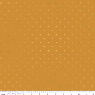 Bee Cross Stitch In Color Butterscotch