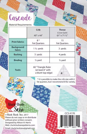 Cascade Quilt Pattern