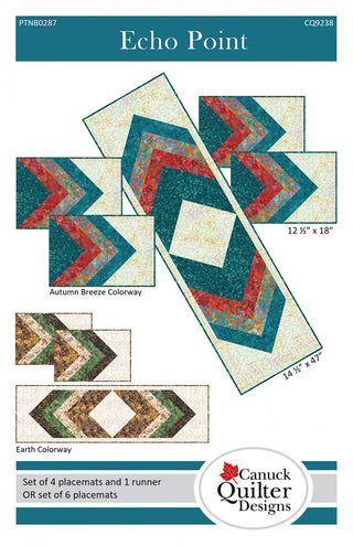Echo Point Table Runner/Placemat Pattern