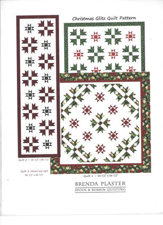 Christmas Glitz Quilt/Table Runner Pattern