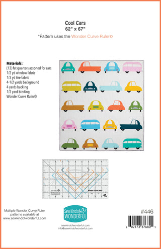 Cool Cars Quilt Pattern