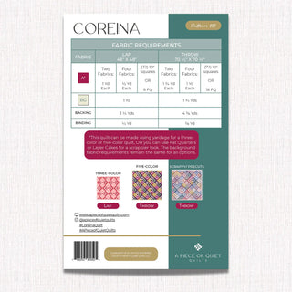 Coreina Quilt Pattern