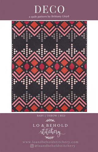 Deco Quilt Pattern - Lo & Behold