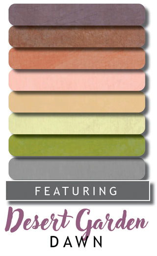 8-Step Desert Dawn Half Yard Bundle