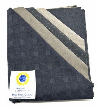 Diamond Textiles Blue Weave Half Pack