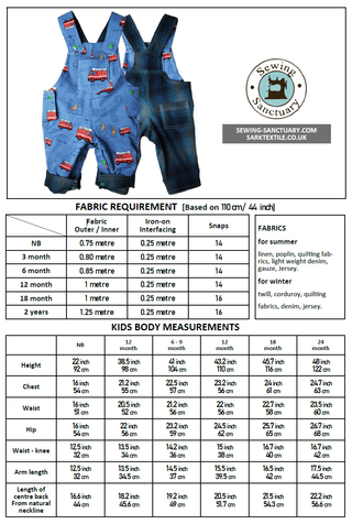Little Ones Reversible Dungarees
