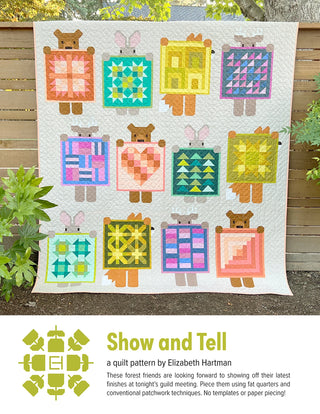 Show and Tell Quilt Pattern - Elizabeth Hartman
