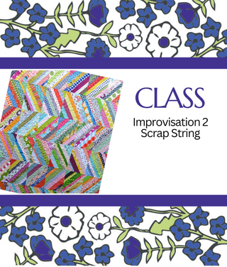 Improvisation 2, Scrap String Quilt