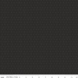 Stitcher's Flannel Dots Black