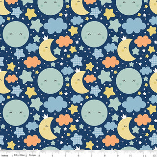 Love You to the Moon Nighttime Navy