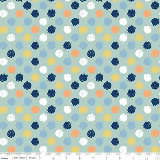 Love You to the Moon Dots Powder