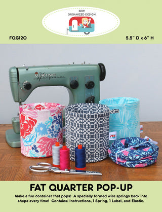 Fat Quarter Pop Up Pattern & Spring