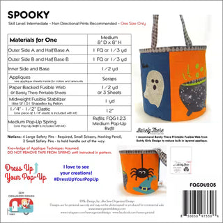 Pop Up - Spooky Pattern