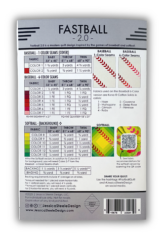 Fastball 2.0 Quilt Pattern