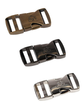 By Annie Side Release Buckle 1" Antique Brass