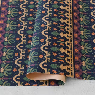 Arcane Aegis Gemstones Cork Fabric