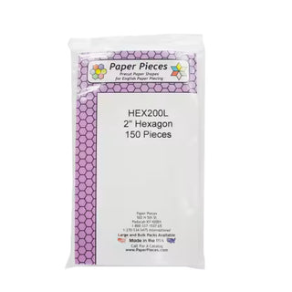 Paper Pack Hexagons - 2" 150 pieces