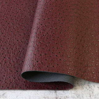 Merlot Faux Leather Fabric