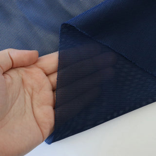 Navy Mini Mesh 1/2 yard