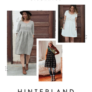 Hinterland Dress Pattern - Size 0-34