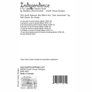 Independence Quilt Pattern
