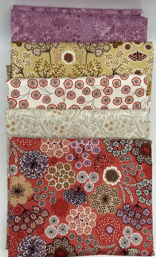 Jardin d'automne - 5 1 yard cut Bundle