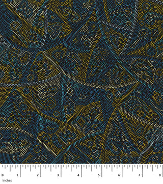 Looking Around Blue - Aboriginal