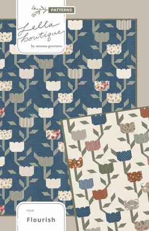Flourish Quilt Pattern - Lella Boutique
